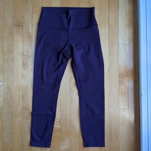 Purple Lululemon Legging (Size: 8)
